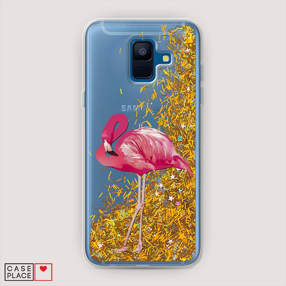 

Чехол Awog "Застенчивый фламинго" для Samsung Galaxy A6