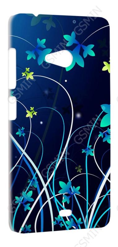 

Чехол NoBrand для Microsoft Lumia 540 Дизайн 176, Белый