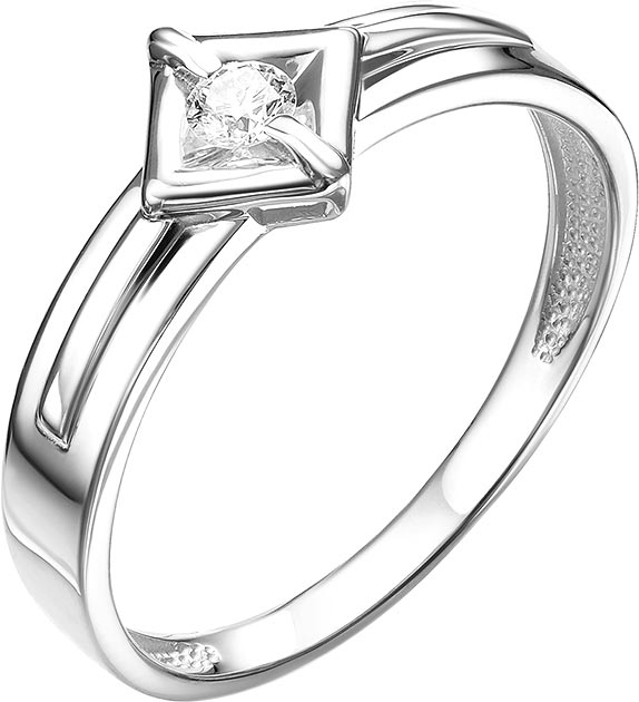 

Кольцо из белого золота с бриллиантом р. 16,5 Vesna jewelry 11632-251-00-00, 11632-251-00-00