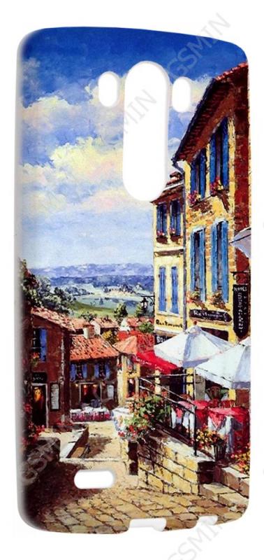 

Чехол NoBrand для LG G3 Дизайн 44, Белый