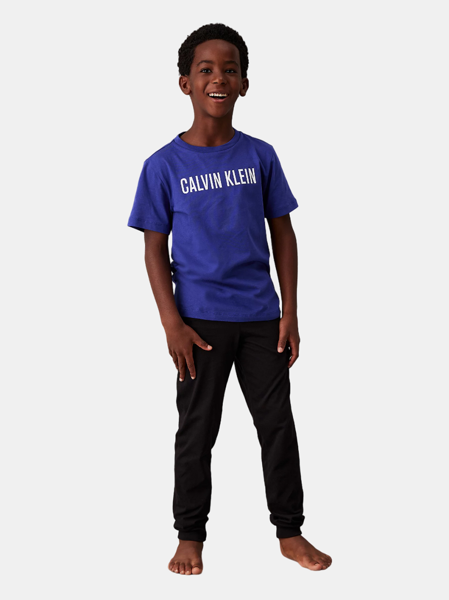 

Пижама Calvin Klein для мальчиков, сине-чёрная, 0SQ, размер 164-170, B70B700502, Синий;черный, B70B700502