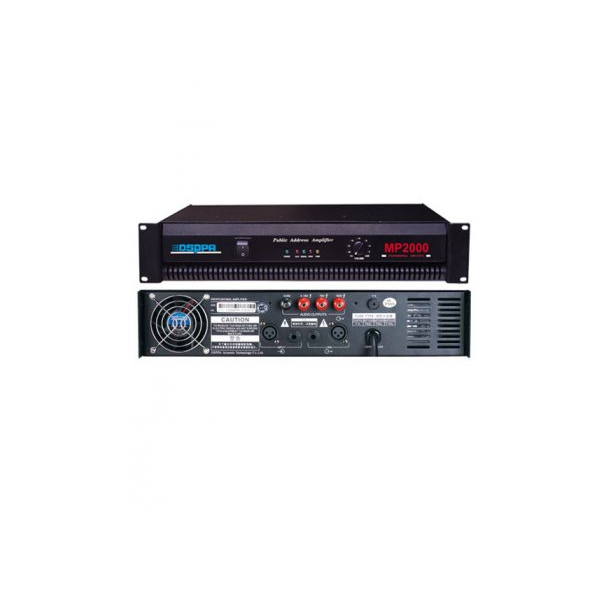 

Усилитель мощности DSPPA MP-2000 черный, MP-2000