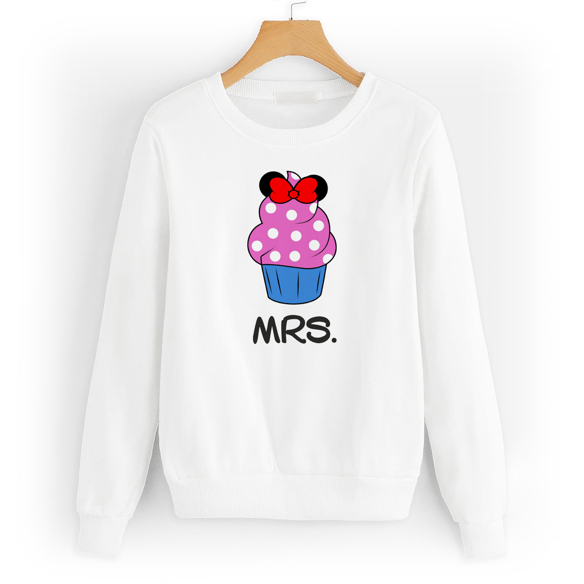 

Свитшот белый CoolPodarok Mrs(минни), W0113903