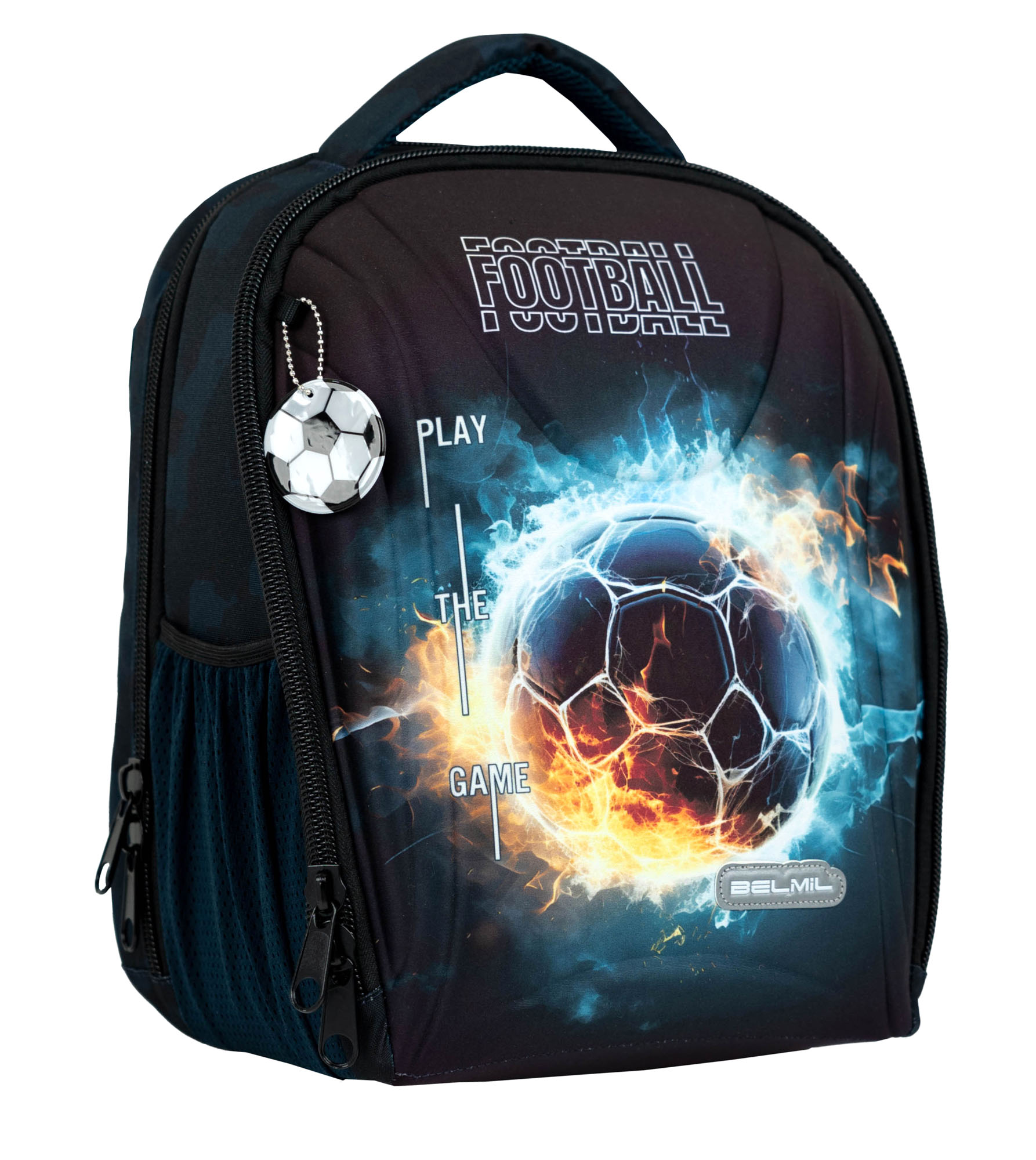

Школьный ранец Belmil STURDY Football, Синий, Football
