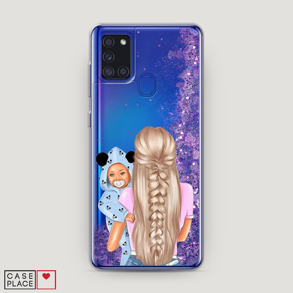 

Чехол Awog на Samsung Galaxy A21s / Самсунг A21s "Молодая мама", Разноцветный, 2100292-1