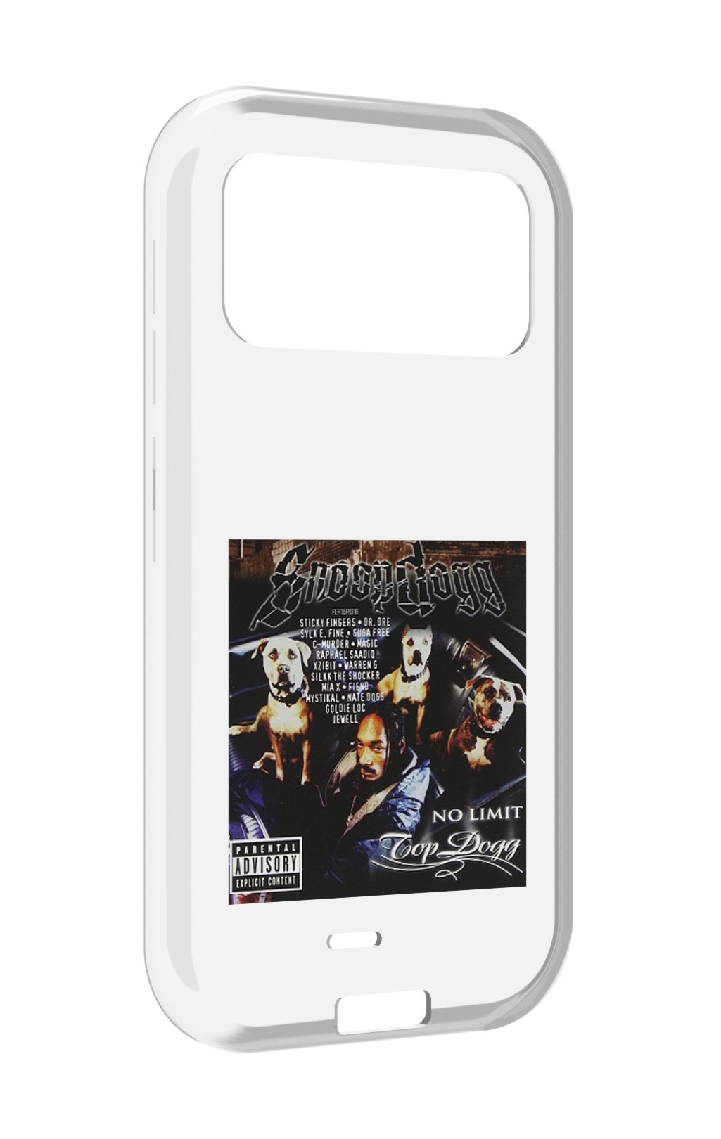 

Чехол MyPads Snoop Dogg NO LIMIT TOP DOGG для Oukitel F150 H2022, Прозрачный, Tocco
