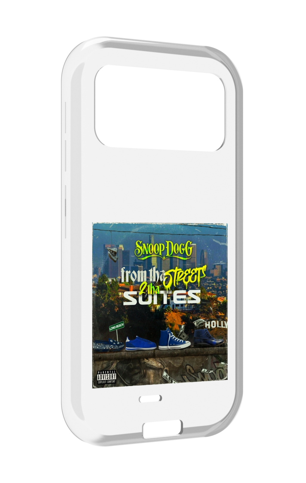 

Чехол MyPads Snoop Dogg FROM THE STREET 2 THA SUITES для Oukitel F150 H2022, Прозрачный, Tocco
