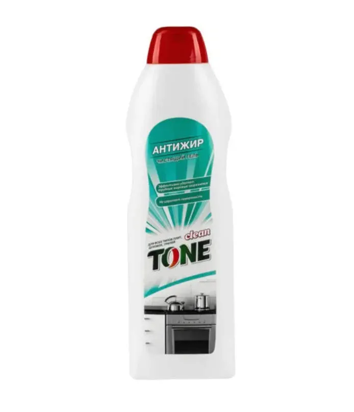 

Средство чистящее для кухни универсальное Clean Tone Антижир гель Sellwin Pro , 450мл, Clean Tone