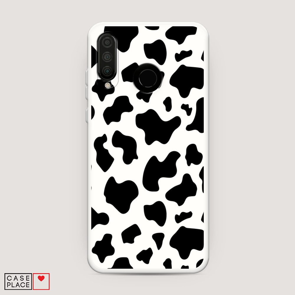 

Матовый силиконовый чехол "Листья папоротника рамка" на Huawei P30