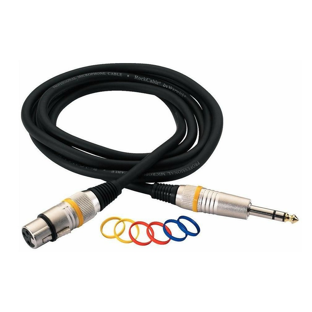 фото Кабель аудио 1xjack - 1xxlr rockcable rcl 30386 d6 f ba 6.0m