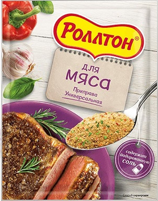 

Приправа Роллтон универсальная для мяса