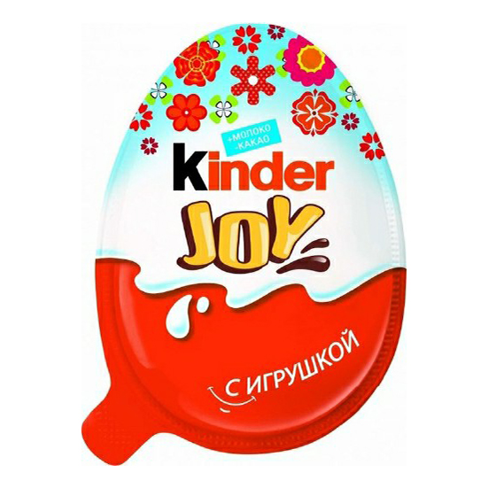 Яйцо Kinder Joy Весна шоколадное с игрушкой 20 г