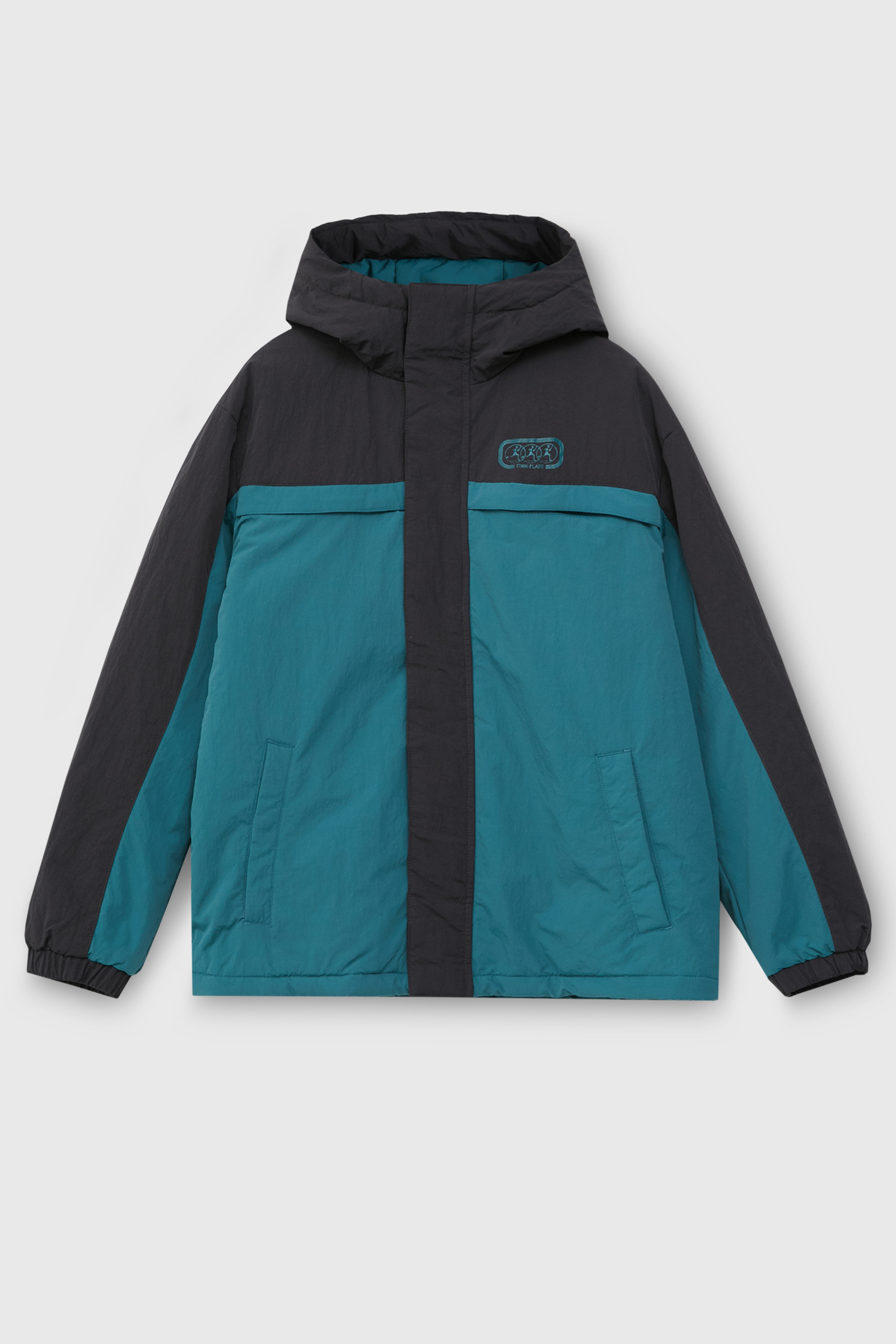 

Куртка мужская Finn Flare FAC23000 бирюзовая 2XL, FAC23000