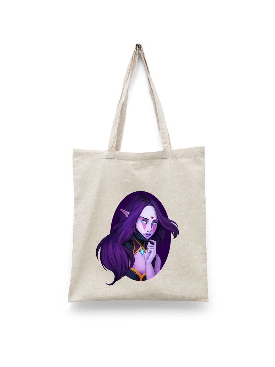 фото Сумка шоппер унисекс сувенирshop dota 2/templar assassin 59, белый