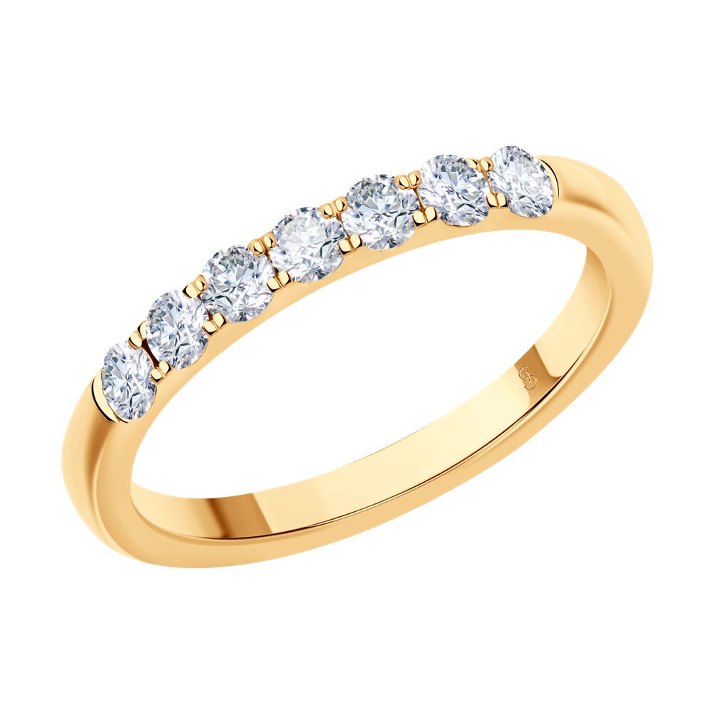 

Кольцо из золота р.  SOKOLOV 1111260-01, бриллиант, 1111260-01