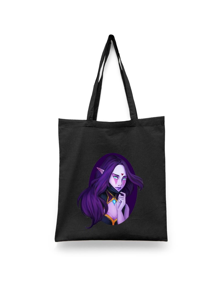 фото Сумка шоппер унисекс сувенирshop dota 2/templar assassin 59, черный
