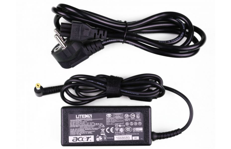 

Блок питания NoBrand для ноутбука Acer TravelMate 8210 (19V/3.42A), Черный