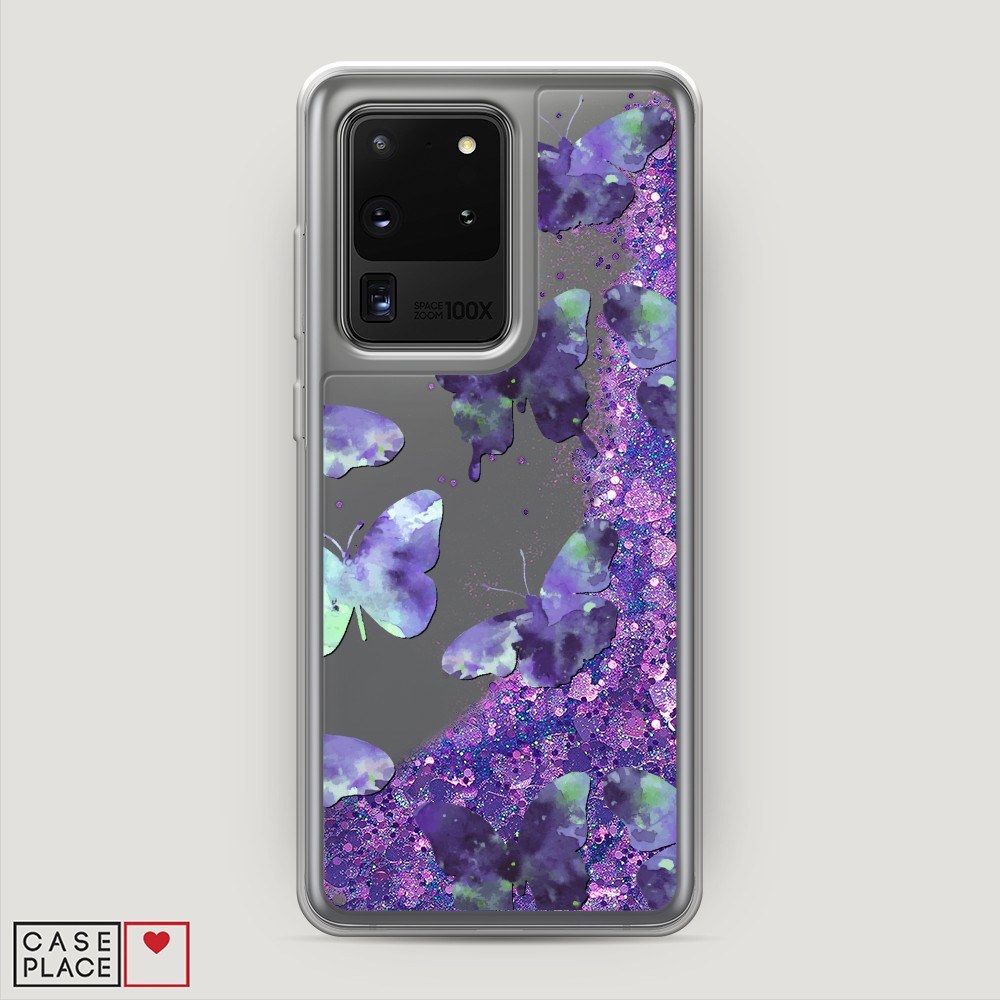 

Чехол Awog на Samsung Galaxy S20 Ultra "Бабочки отпечатки", Разноцветный, 29492-1