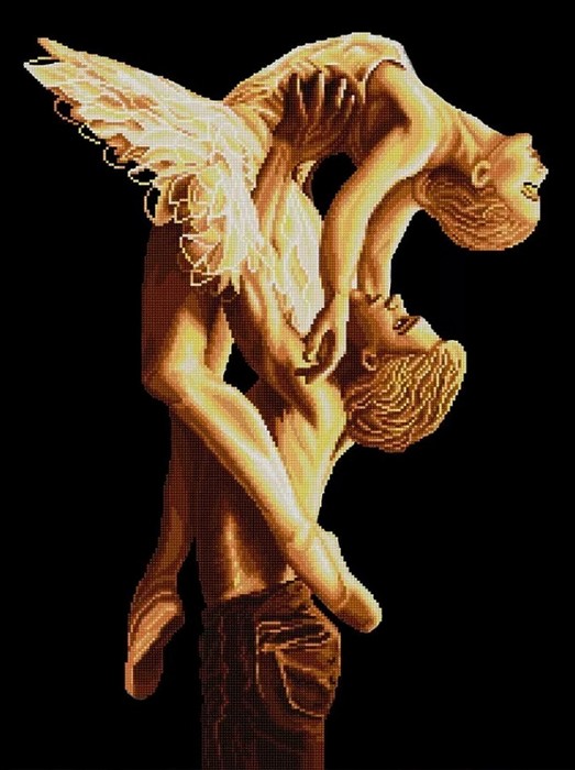 

Схемы для вышивания бисером Балет 1421, 45x60 см от