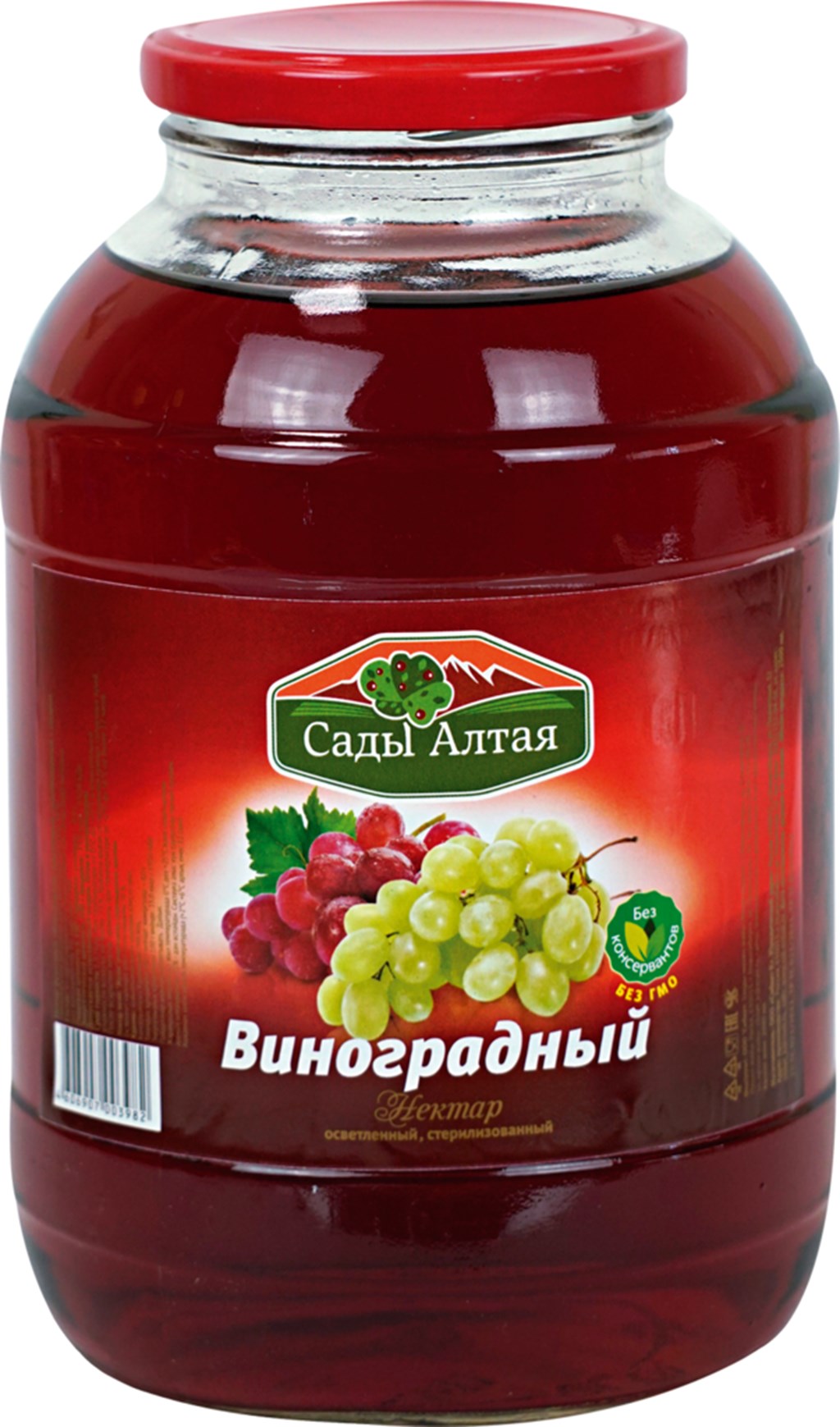 

Нектар Сады Алтая вишневый осветленный 2 л