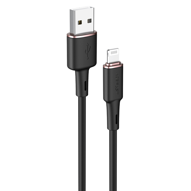 

Кабель lightning - usb Acefast C2-02 1.2 м черный, C2-02