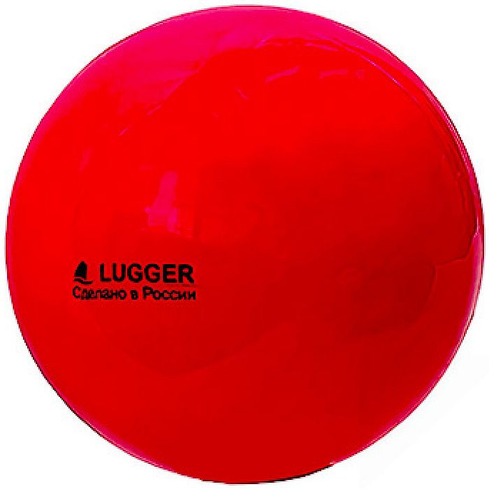 

Мяч для художественной гимнастики LUGGER d=15 см, однотонный (красный), d=15 см однотонный