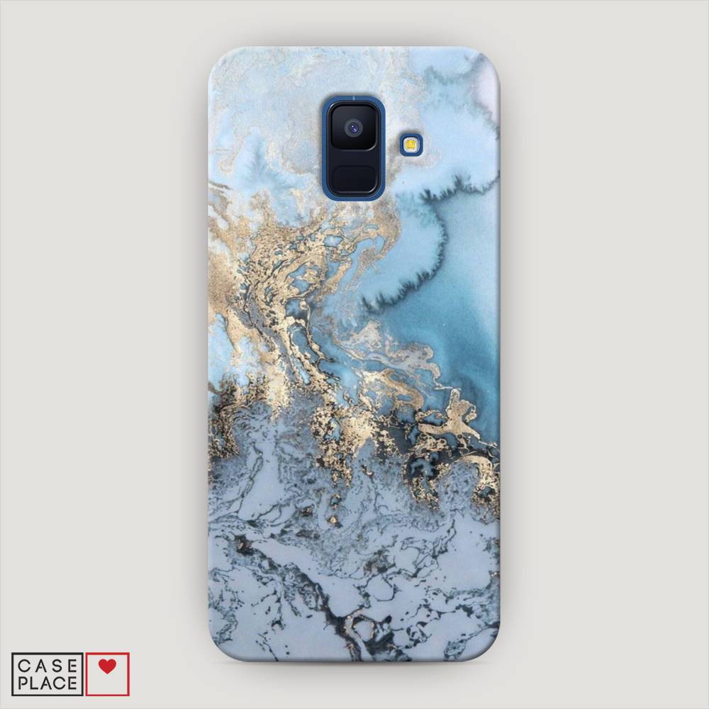 

Чехол Awog "Морозная лавина синяя" для Samsung Galaxy A6