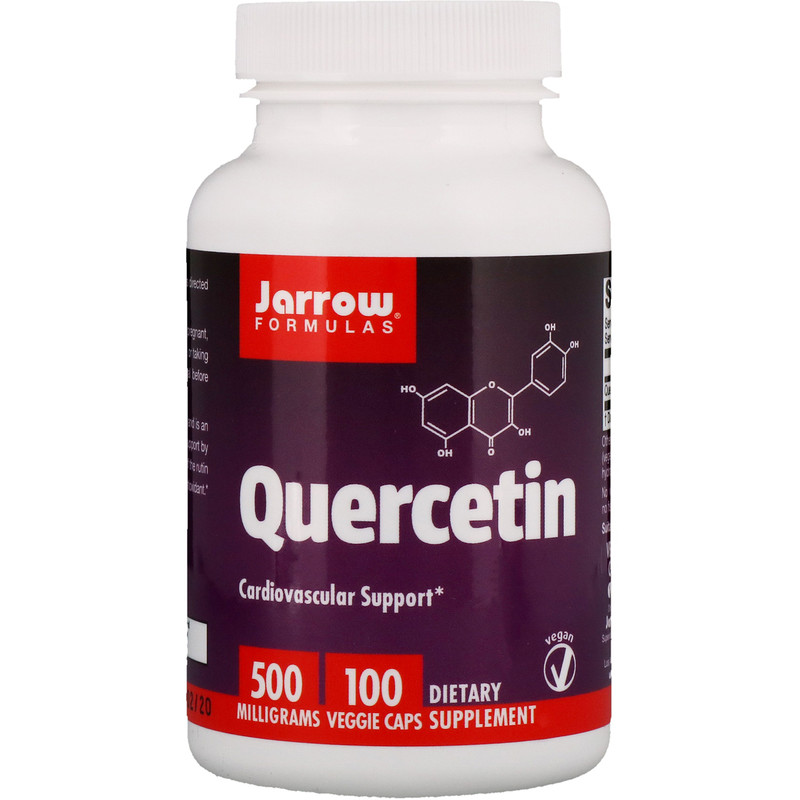 

Quercetin (Кверцитин) Jarrow Formulas 500 мг 100 капсу