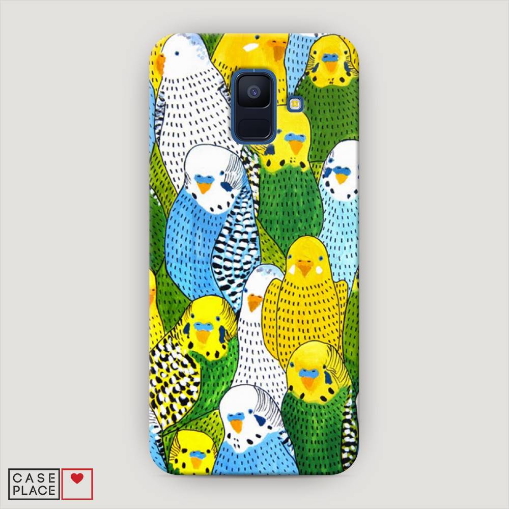 

Чехол Awog "Попугаи" для Samsung Galaxy A6