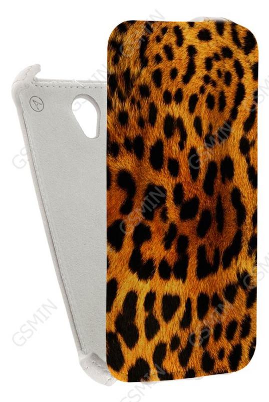

Кожаный чехол для Lenovo A3600D Armor Case (Белый) (Дизайн 144)