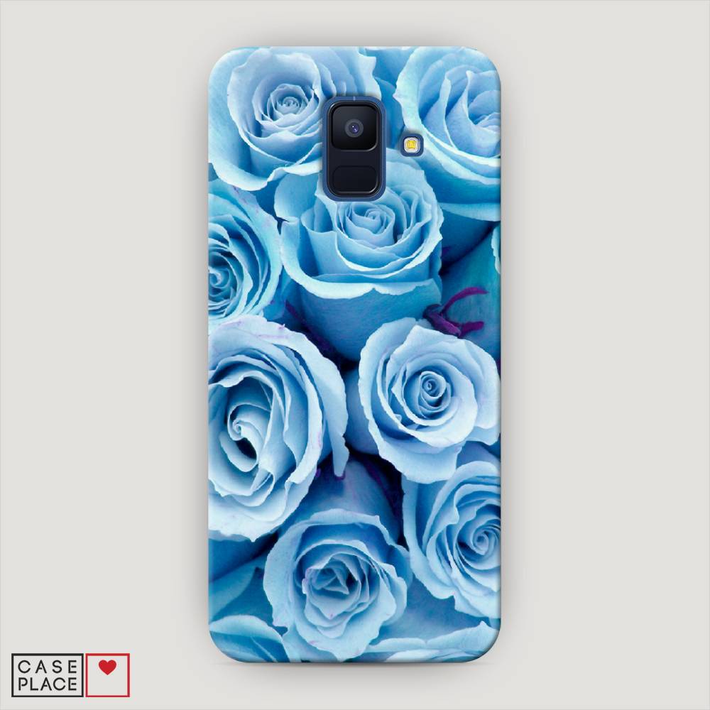

Чехол Awog "Лазурные розы" для Samsung Galaxy A6
