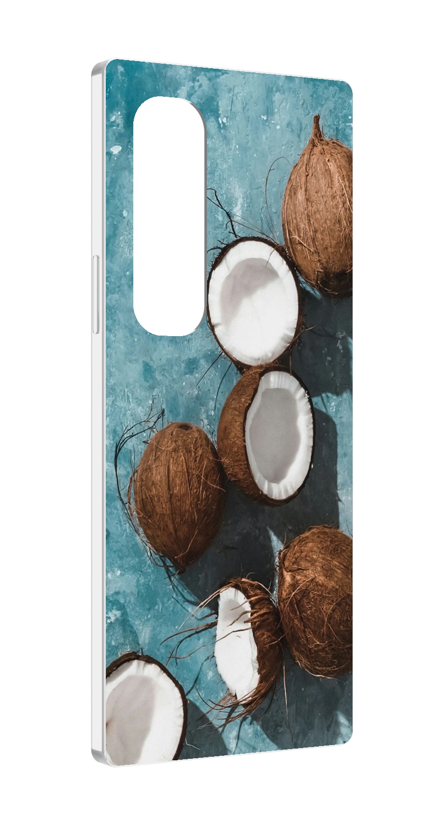 

Чехол MyPads красивые-кокосы для Samsung Galaxy Z Fold 4 (SM-F936), Прозрачный, Tocco