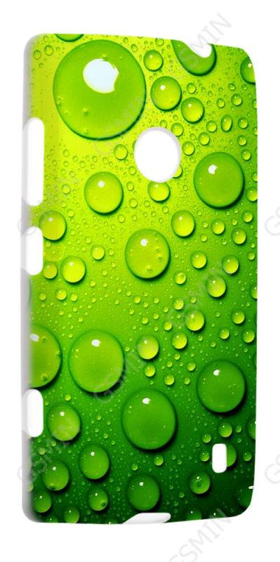 

Чехол NoBrand для Nokia Lumia 520 Дизайн 66, Белый