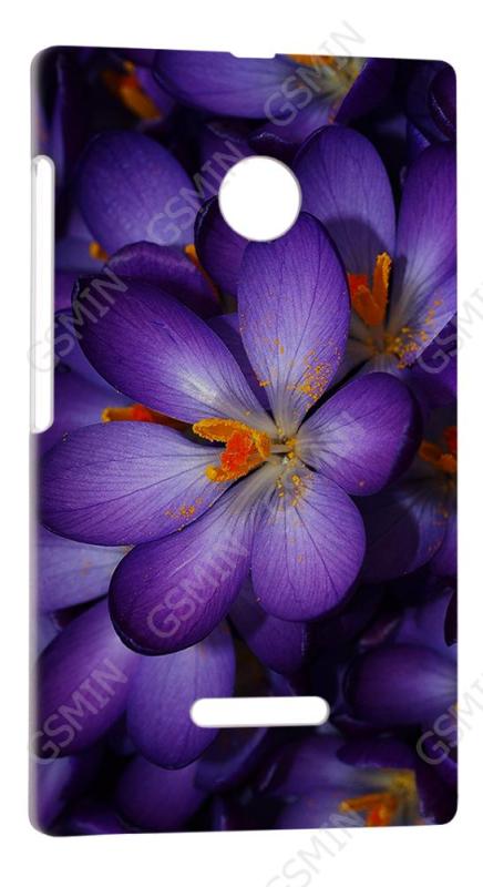 

Чехол NoBrand для Microsoft Lumia 435 Дизайн 158, Белый