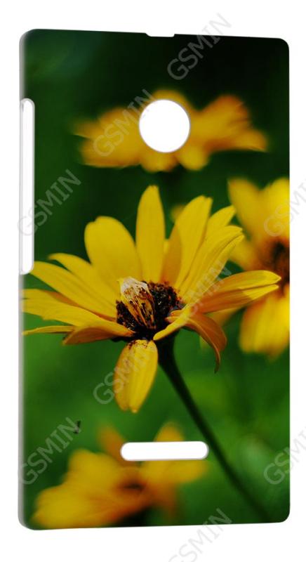

Чехол NoBrand для Microsoft Lumia 435 Дизайн 179, Белый