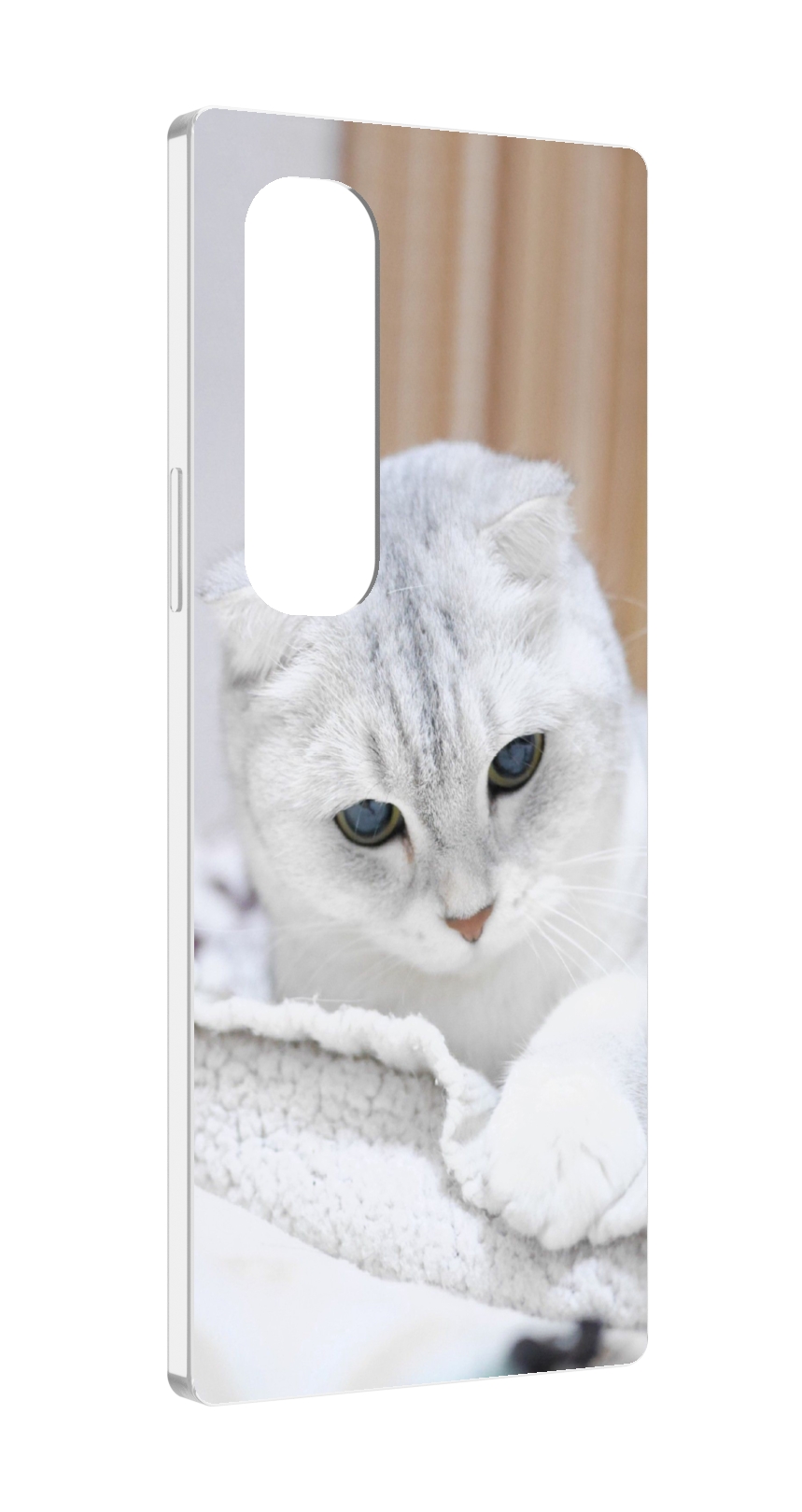 Чехол MyPads кошка чаузи для Samsung Galaxy Z Fold 4 (SM-F936)