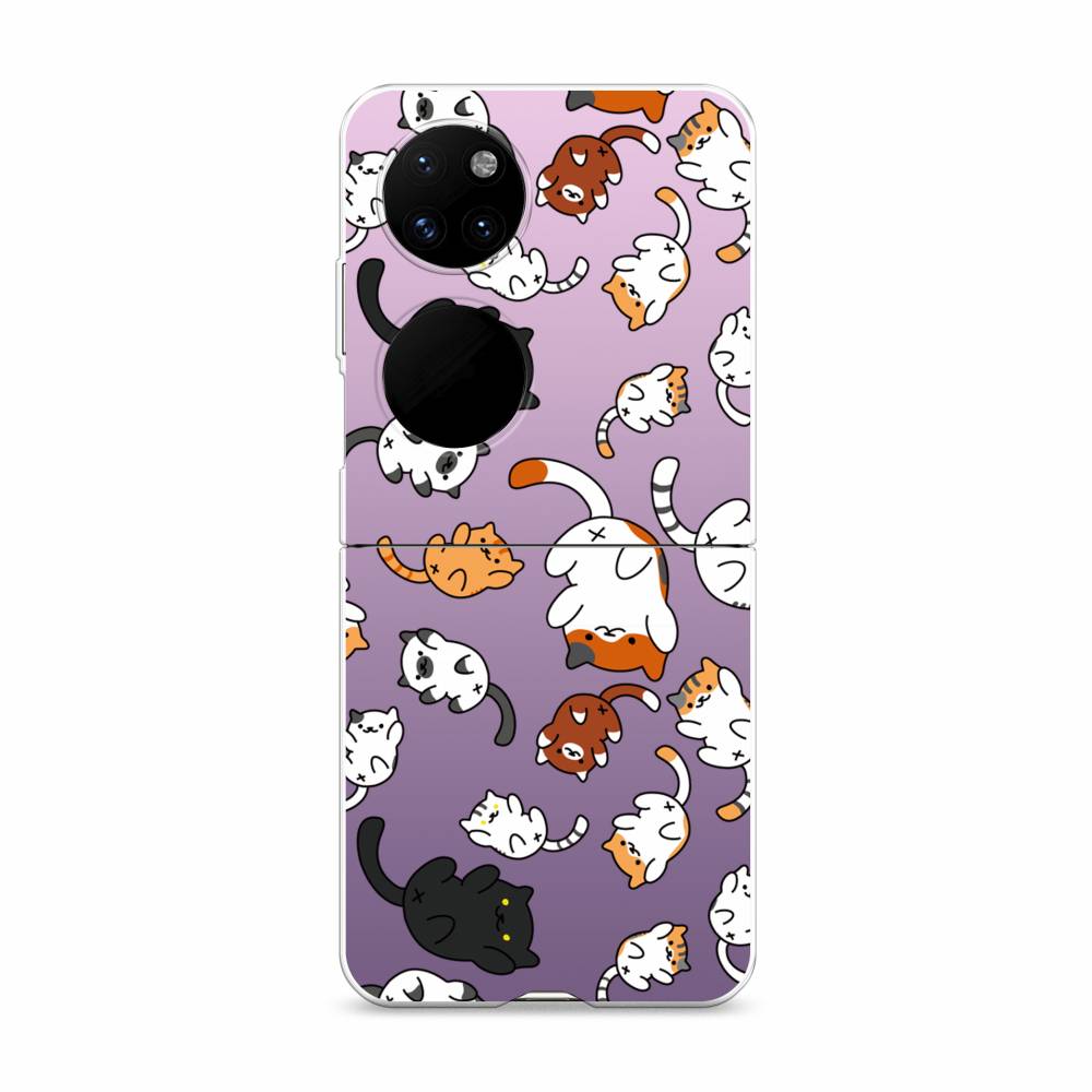 

Чехол Awog "Котопад" для Huawei P50 pocket, 6107440-5