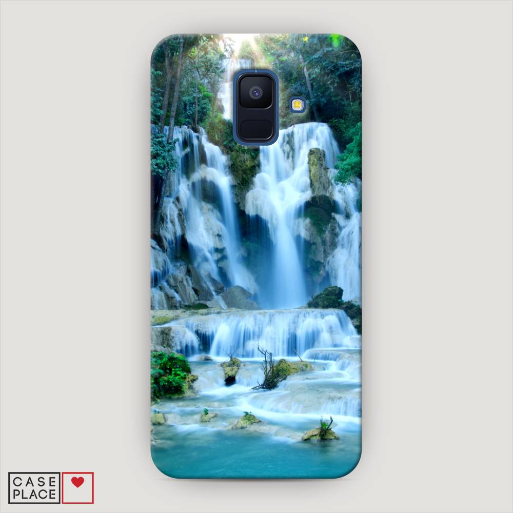 фото Чехол awog "водопад 8" для samsung galaxy a6