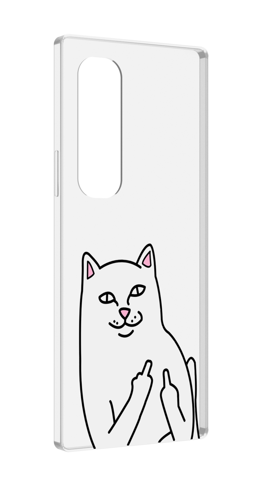 

Чехол MyPads котяра для Samsung Galaxy Z Fold 4 (SM-F936), Прозрачный, Tocco