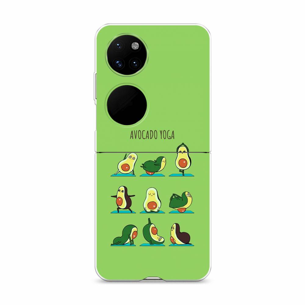 

Чехол Awog "Авокадо йога" для Huawei P50 pocket, 6107440-7