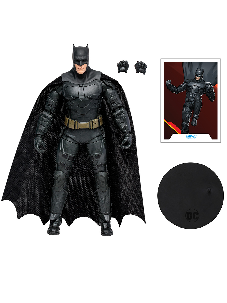 Фигурка McFarlane Toys Бэтмен Флэш 2023 Batman Flash подвижная кисти подставка 18 см фигурка dc batman 7 5 см mf15842