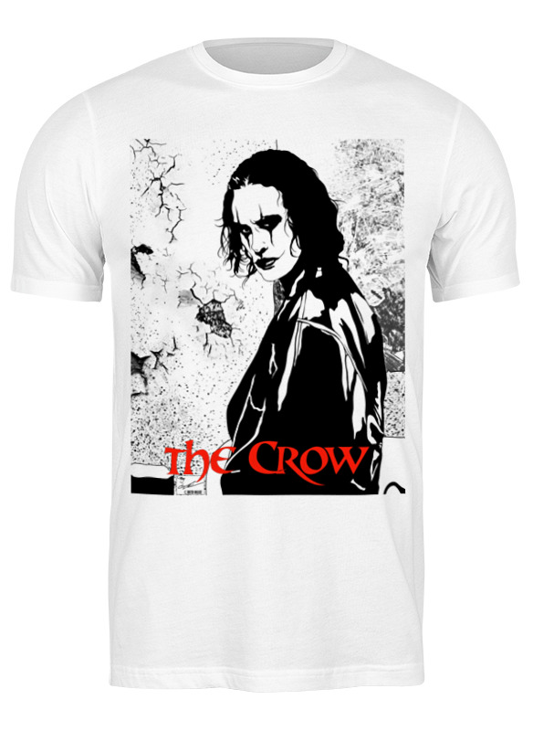

Футболка мужская Printio The crow белая L, Белый, The crow