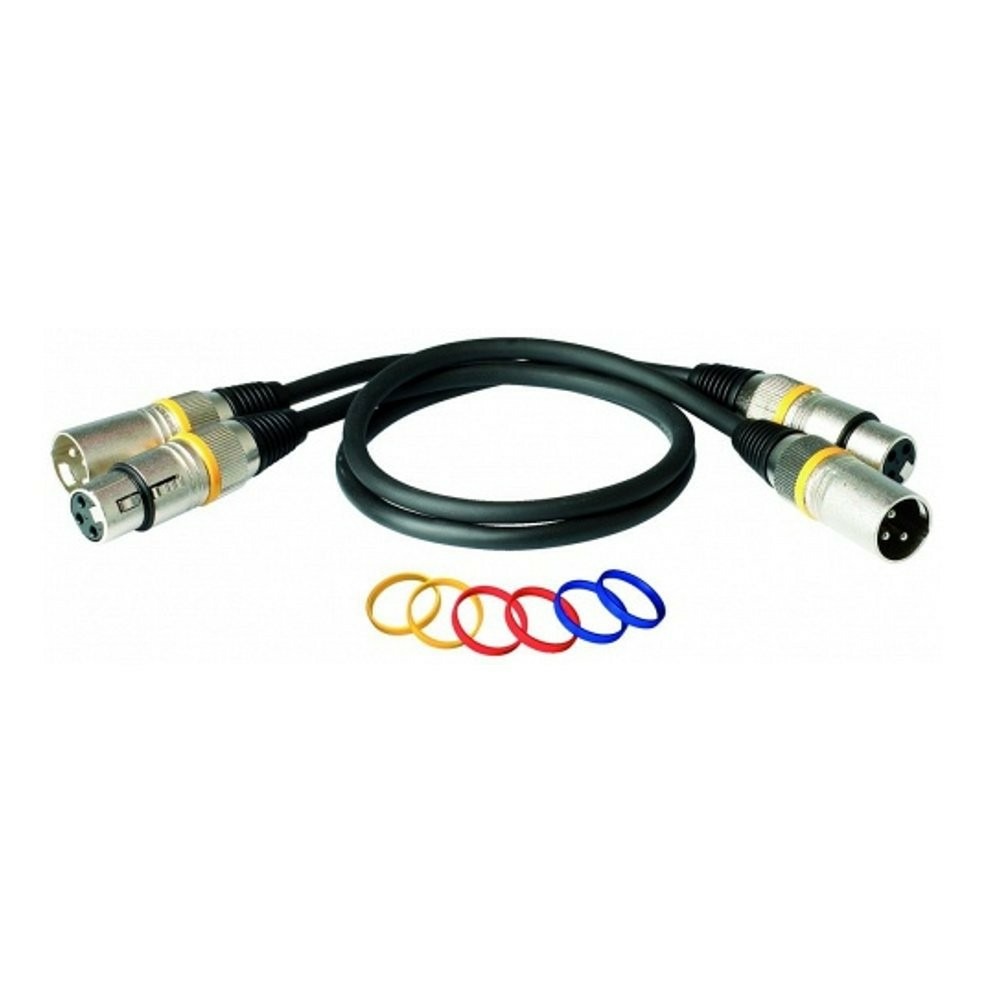 фото Кабель аудио 1xxlr - 1xxlr rockcable rcl30359 d6 9.0m