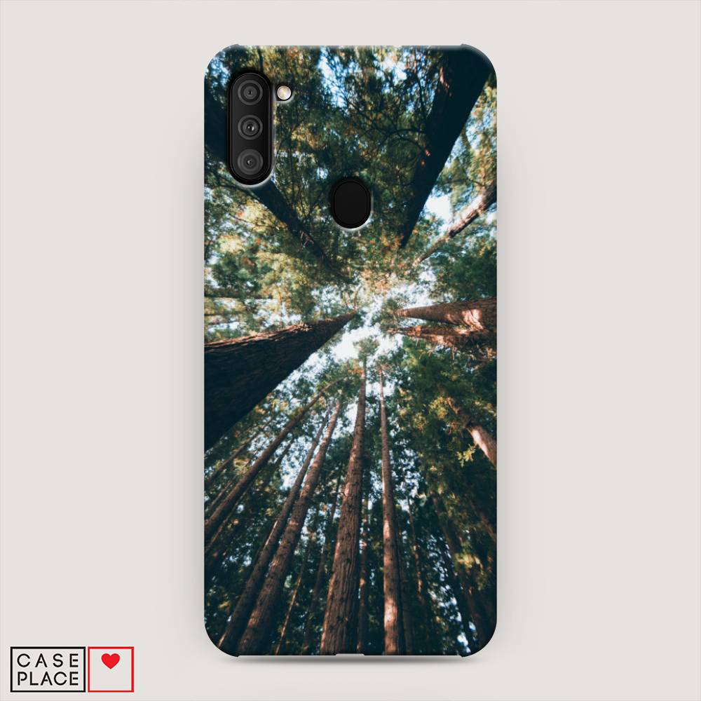 фото Пластиковый чехол "лес 18" на samsung galaxy a11 awog