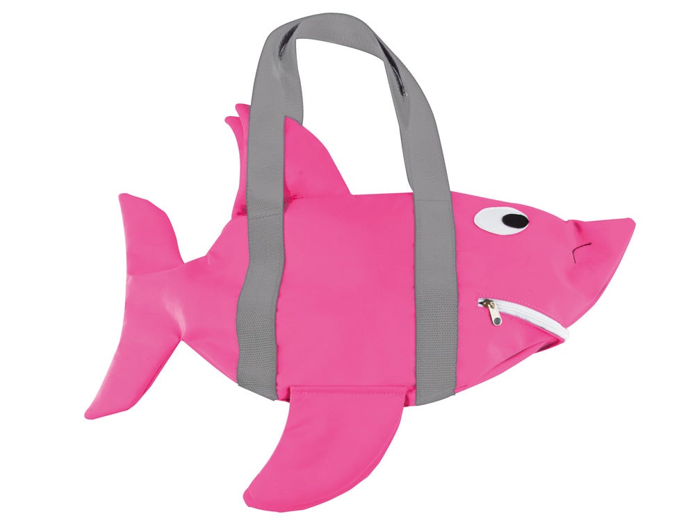 фото Непромокаемая сумка nd play акула розовая