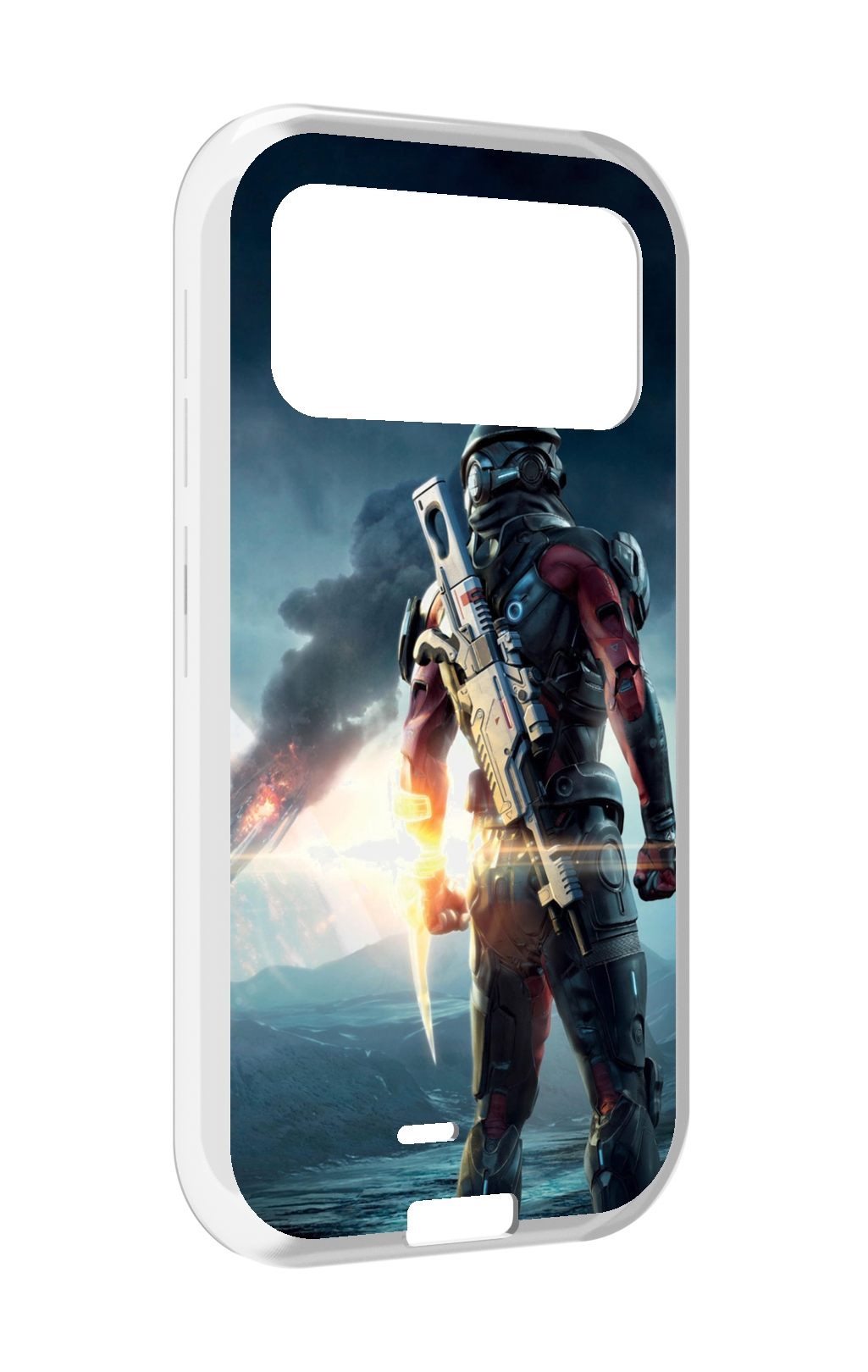 

Чехол MyPads Mass Effect Andromeda Ryder для Oukitel F150 H2022, Прозрачный, Tocco