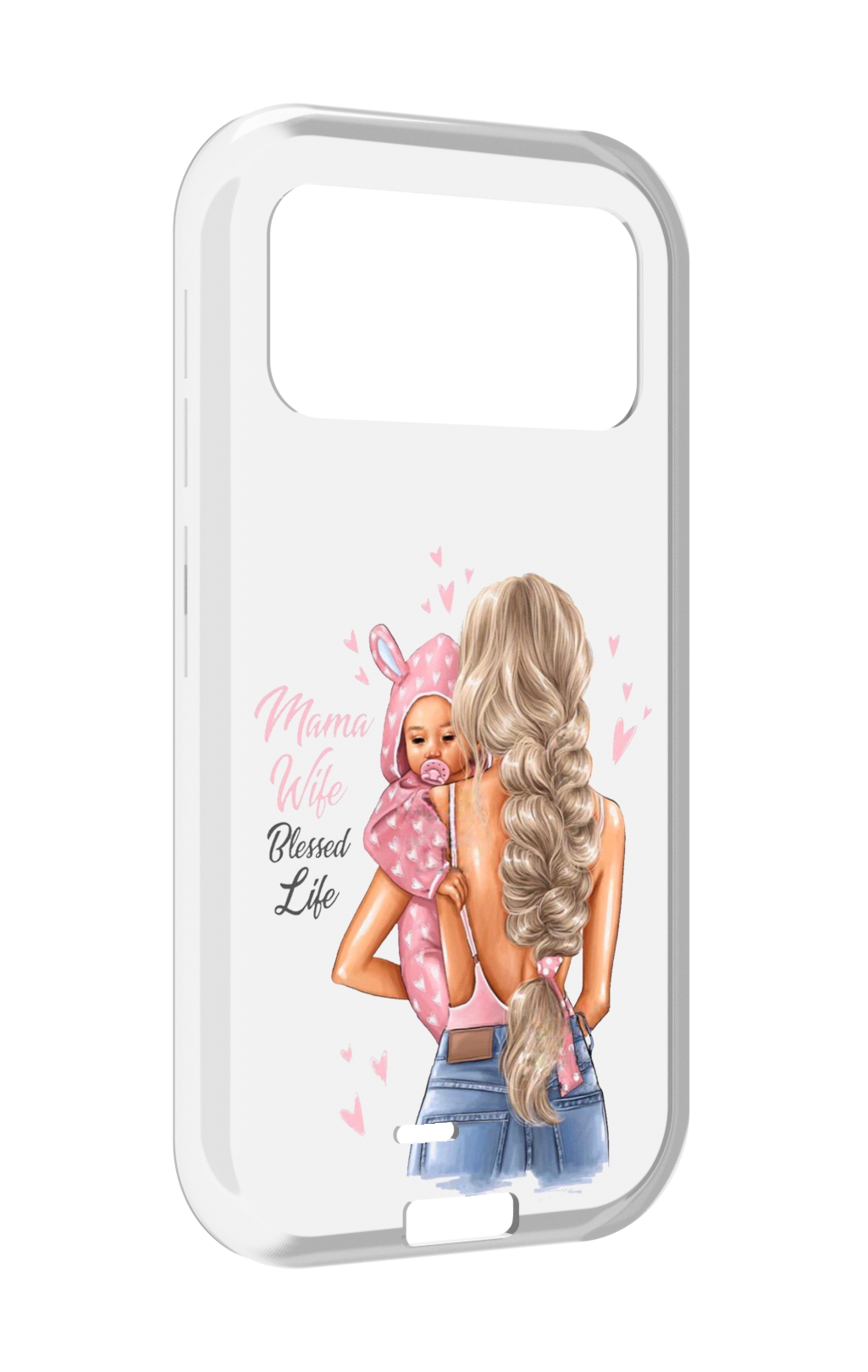 

Чехол MyPads Mama-wibe для Oukitel F150 H2022, Прозрачный, Tocco