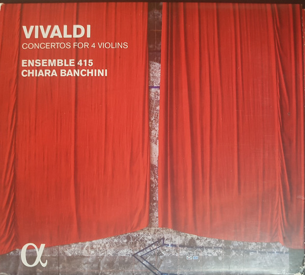 фото Vivaldi: concerti op.3 nr.1, 4, 7, 10 "l'estro armonico" (1 cd) alpha