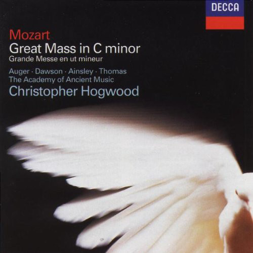 

Mozart: Mass in C minor, K427 'Great'. Hogwood (1 CD), 1 CD
