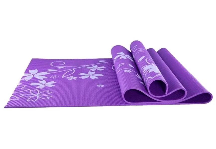 

Коврик для йоги и фитнеса YL-Sports BB8303 фиолетовый